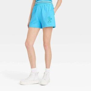 Women's Blue's Clues Nickelodeon Graphic Lounge Short - Blue Size S NWT